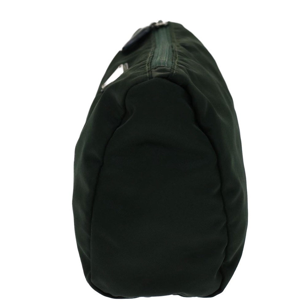 PRADA Pouch Nylon Green Auth 51447 - Picture 4 of 16